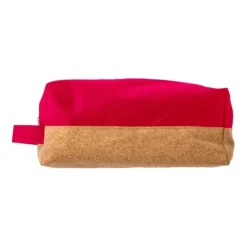 Gift Campaign Beauty case in poliestere 600D con fondo in sughero con logo Cork></noscript> Beauty Case Personalizzati