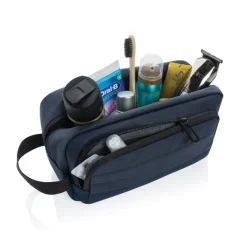 Gift Campaign Beauty case in rPET con ampio scomparto, tasca esterna e manico></noscript> Beauty Case Personalizzati