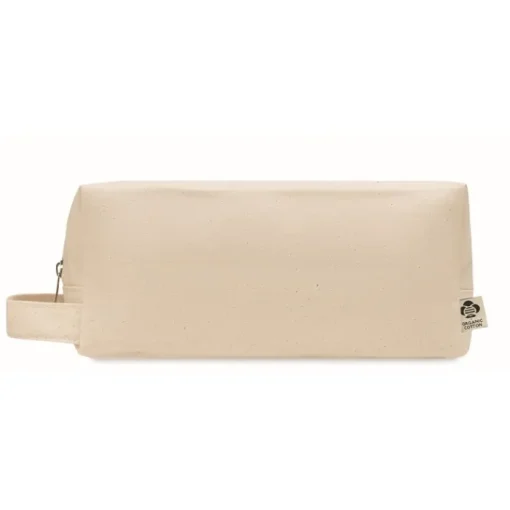 Gift Campaign Beauty case in tela organica 220g/m2 con manico laterale Canvas Takeit> Borse Termiche|Beauty Case Personalizzati
