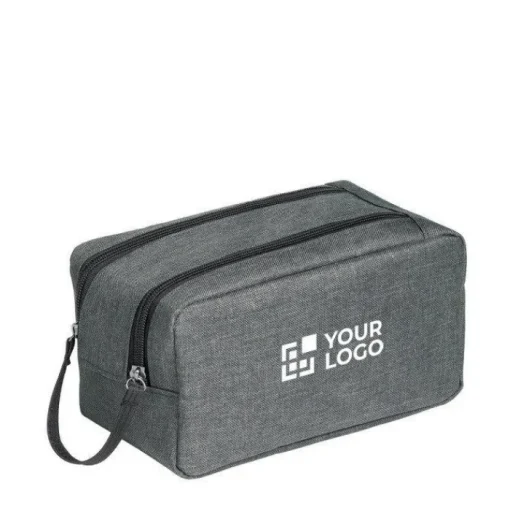 Gift Campaign Beauty case moderno in 600D ad alta densità con doppia zip Urbanstyle> Beauty Case Personalizzati