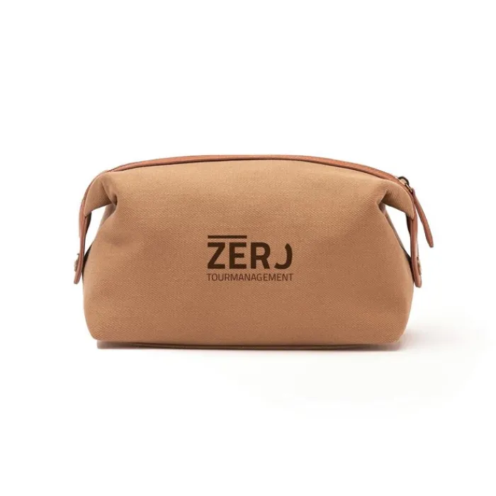 Gift Campaign Beauty case per cosmetici con logo in poliestere riciclato EcoStylish> Gadget Ecologici|Beauty Case Personalizzati