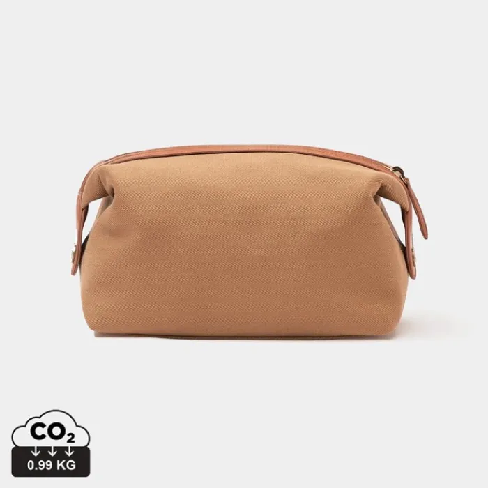 Gift Campaign Beauty case per cosmetici con logo in poliestere riciclato EcoStylish> Gadget Ecologici|Beauty Case Personalizzati