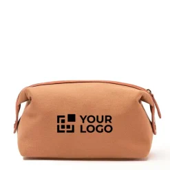 Gift Campaign Beauty case per cosmetici con logo in poliestere riciclato EcoStylish><noscript><img width=