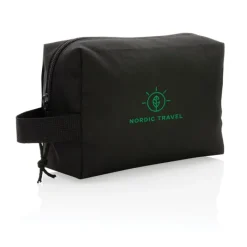 Gift Campaign Beauty case realizzato in 300D RPET con tracciante AWARE™ Basico Eco></noscript> Beauty Case Personalizzati