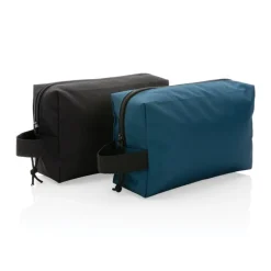 Gift Campaign Beauty case realizzato in 300D RPET con tracciante AWARE™ Basico Eco></noscript> Beauty Case Personalizzati