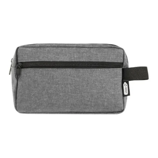 Gift Campaign Beauty case unisex con logo in poliestere riciclato certificato 300D> Beauty Case Personalizzati