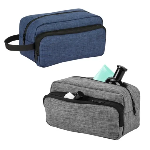 Gift Campaign Beauty case uomo in 300D da alta densità con interno foderato Trend> Beauty Case Personalizzati