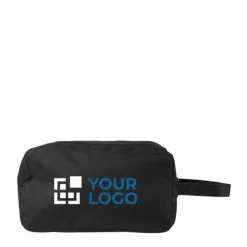 Gift Campaign Beauty case uomo in poliestere 600 D con doppio scomparto Double></noscript> Beauty Case Personalizzati