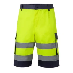 Gift Campaign Bermuda da lavoro in colori vivaci con riflettenti 210 g/m2 Velilla> Pantaloni