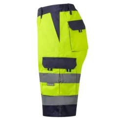 Gift Campaign Bermuda da lavoro in colori vivaci con riflettenti 210 g/m2 Velilla> Pantaloni