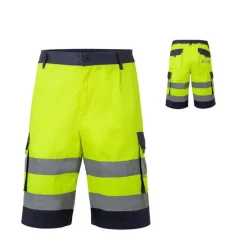 Gift Campaign Bermuda da lavoro in colori vivaci con riflettenti 210 g/m2 Velilla></noscript> Pantaloni