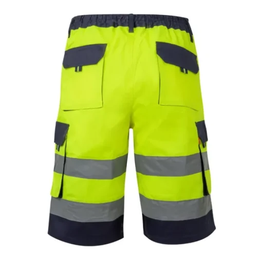 Gift Campaign Bermuda da lavoro in colori vivaci con riflettenti 210 g/m2 Velilla> Pantaloni