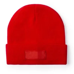 Gift Campaign Berretto elastico per bambini con risvolto ed etichetta per logo> Berretti Invernali