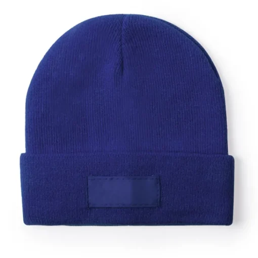 Gift Campaign Berretto elastico per bambini con risvolto ed etichetta per logo> Berretti Invernali