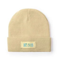 Gift Campaign Berretto elastico per bambini con risvolto ed etichetta per logo></noscript> Berretti Invernali