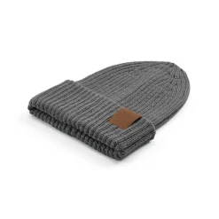 Gift Campaign Berretto in cotone riciclato con patch personalizzabile finitura a coste></noscript> Berretti Invernali