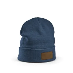 Gift Campaign Berretto in lana ed rPET con patch personalizzabile sul risvolto><noscript><img width=