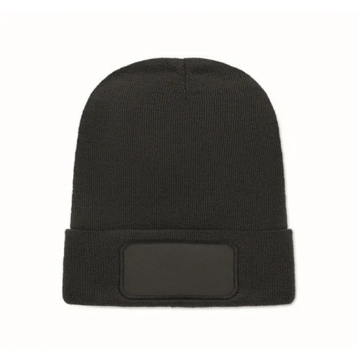 Gift Campaign Berretto unisex in poliestere rPET con toppa per personalizzazione> Berretti Invernali