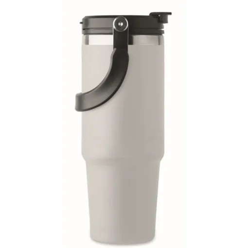 Gift Campaign Bicchiere a doppia parete con cannuccia, beccuccio e manico da 850ml> Bicchieri Termici Personalizzati