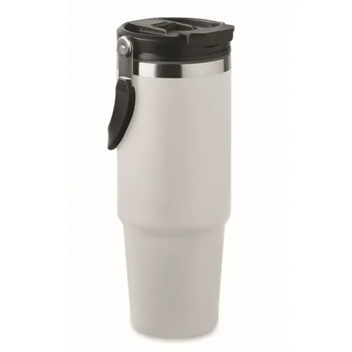 Gift Campaign Bicchiere a doppia parete con cannuccia, beccuccio e manico da 850ml> Bicchieri Termici Personalizzati