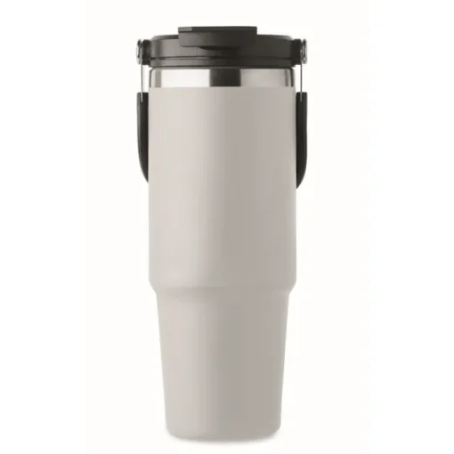 Gift Campaign Bicchiere a doppia parete con cannuccia, beccuccio e manico da 850ml> Bicchieri Termici Personalizzati