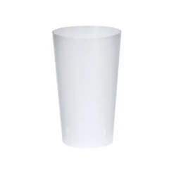 Gift Campaign Bicchiere alto riutilizzabile in polipropilene traslucido da 330 ml> Bicchieri Di Plastica Personalizzati