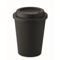 Gift Campaign Bicchiere asporto con logo doppio strato con tappo 300ml Simple> Bicchieri Take Away