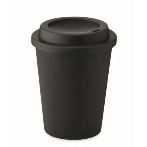 Gift Campaign Bicchiere asporto con logo doppio strato con tappo 300ml Simple> Bicchieri Take Away