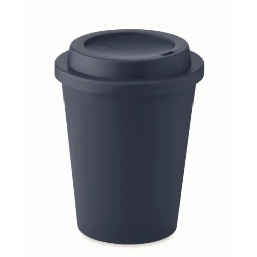 Gift Campaign Bicchiere asporto con logo doppio strato con tappo 300ml Simple> Bicchieri Take Away