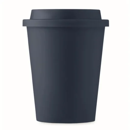 Gift Campaign Bicchiere asporto con logo doppio strato con tappo 300ml Simple> Bicchieri Take Away