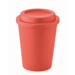 Gift Campaign Bicchiere asporto doppio strato tappo antifuga 300ml TakeAway Minimal> Bicchieri Take Away