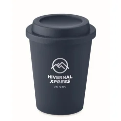 Gift Campaign Bicchiere asporto doppio strato tappo antifuga 300ml TakeAway Minimal></noscript> Bicchieri Take Away