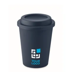 Gift Campaign Bicchiere asporto doppio strato tappo antifuga 300ml TakeAway Minimal></noscript> Bicchieri Take Away