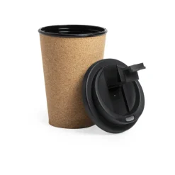 Gift Campaign Bicchiere asporto in sughero tappo di sicurezza 350ml Takeaway Cork> Gadget Ecologici|Bicchieri Take Away
