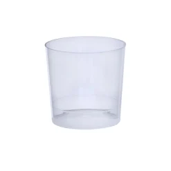 Gift Campaign Bicchiere basso riutilizzabile in polipropilene traslucido da 330 ml> Bicchieri Di Plastica Personalizzati