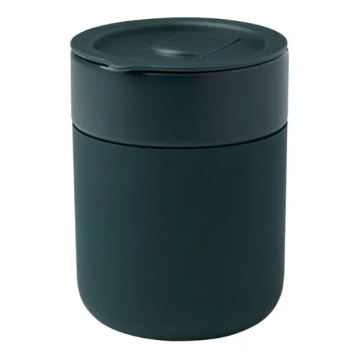 Gift Campaign Bicchiere ceramica con involucro in silicone e tappo in plastica 330ml> Bicchieri Take Away