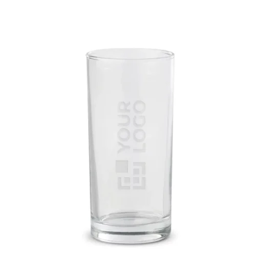 Gift Campaign Bicchiere cilindrico di vetro lavabile in lavastoviglie da 270ml> Bicchieri Di Vetro Personalizzati