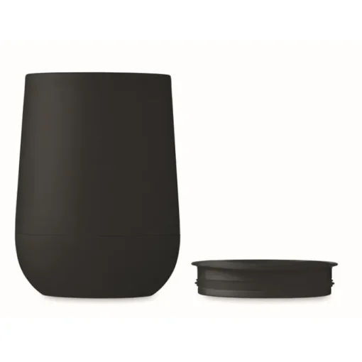 Gift Campaign Bicchiere da asporto a doppia parete con apertura sul tappo 300ml> Bicchieri Take Away