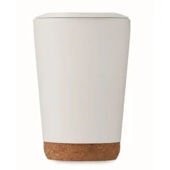 Gift Campaign Bicchiere da asporto a doppia parete in PP con base in sughero 300ml></noscript> Bicchieri Take Away
