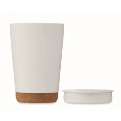 Gift Campaign Bicchiere da asporto a doppia parete in PP con base in sughero 300ml></noscript> Bicchieri Take Away