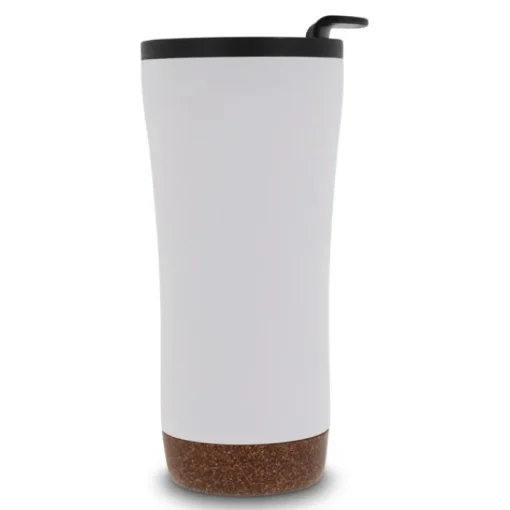 Gift Campaign Bicchiere da asporto a doppia parete con base in sughero da 480ml> Bicchieri Take Away