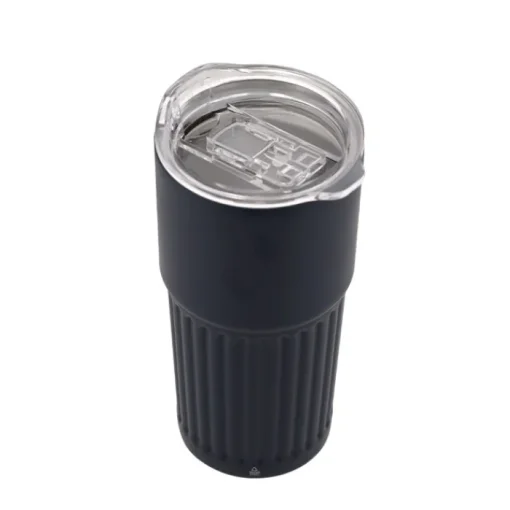 Gift Campaign Bicchiere da asporto in acciaio inox riciclato design in rilievo 500ml> Bicchieri Termici Personalizzati