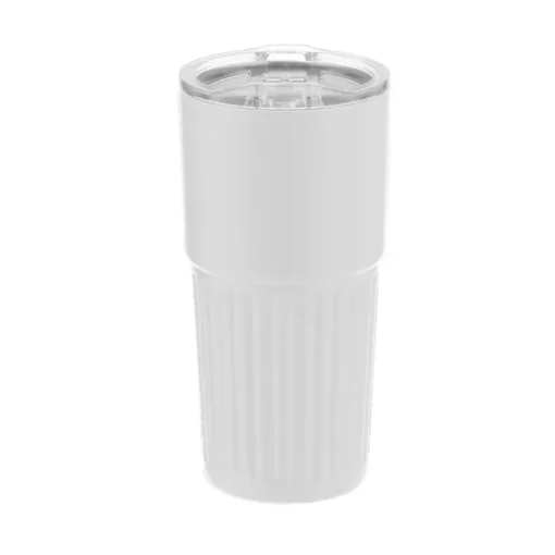 Gift Campaign Bicchiere da asporto in acciaio inox riciclato design in rilievo 500ml> Bicchieri Termici Personalizzati