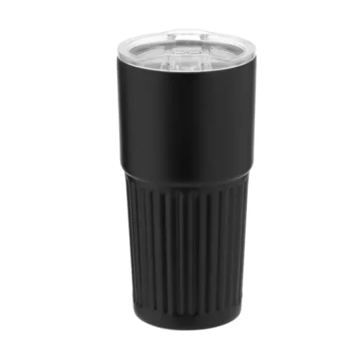 Gift Campaign Bicchiere da asporto in acciaio inox riciclato design in rilievo 500ml> Bicchieri Termici Personalizzati