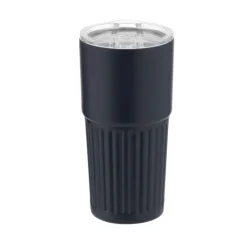 Gift Campaign Bicchiere da asporto in acciaio inox riciclato design in rilievo 500ml></noscript> Bicchieri Termici Personalizzati
