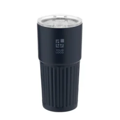 Gift Campaign Bicchiere da asporto in acciaio inox riciclato design in rilievo 500ml></noscript> Bicchieri Termici Personalizzati