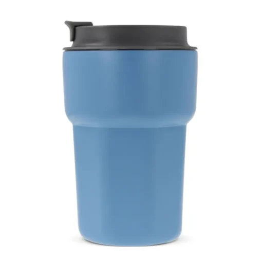 Gift Campaign Bicchiere da asporto in acciaio con tappo a vite in silicone 350ml> Bicchieri Take Away