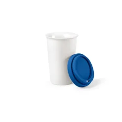 Gift Campaign Bicchiere da asporto in ceramica doppia parete con tappo colorato 290ml></noscript> Bicchieri Take Away