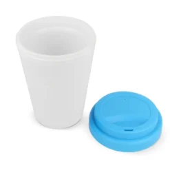 Gift Campaign Bicchiere da asporto in plastica riciclata con tappo colorato 250ml></noscript> Bicchieri Take Away