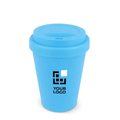 Gift Campaign Bicchiere da asporto in plastica riciclata in colori vivaci 250ml> Bicchieri Take Away